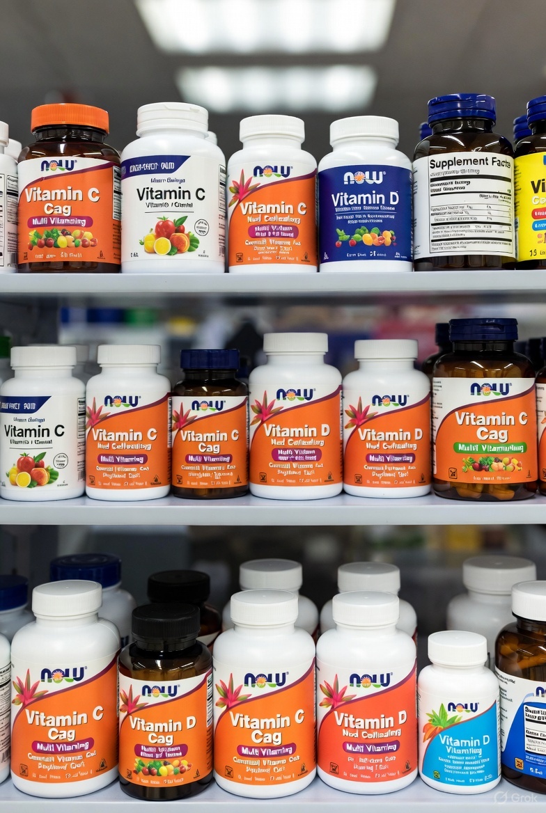 💊 Eczanelerde Satılan Vitamin Takviyeleri